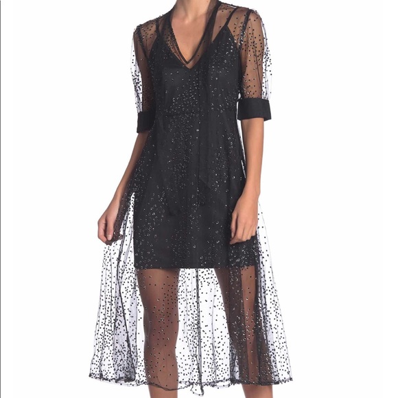 mystic mesh midi